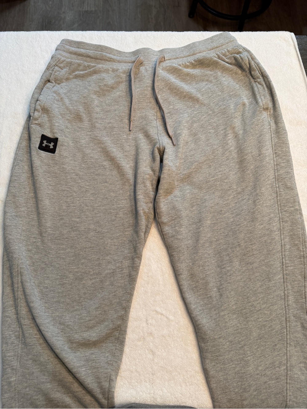 LG Light Gray Kids Sweatpants Joggers with Drawstring